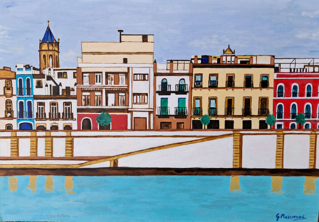 Lámina Calle Betis versión antigua
