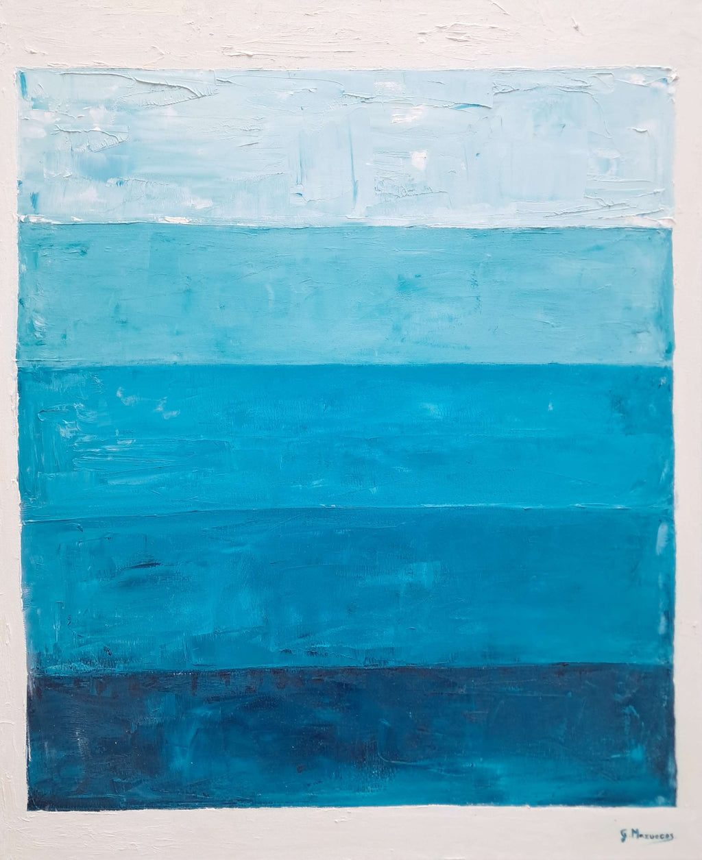 Óleo Azules