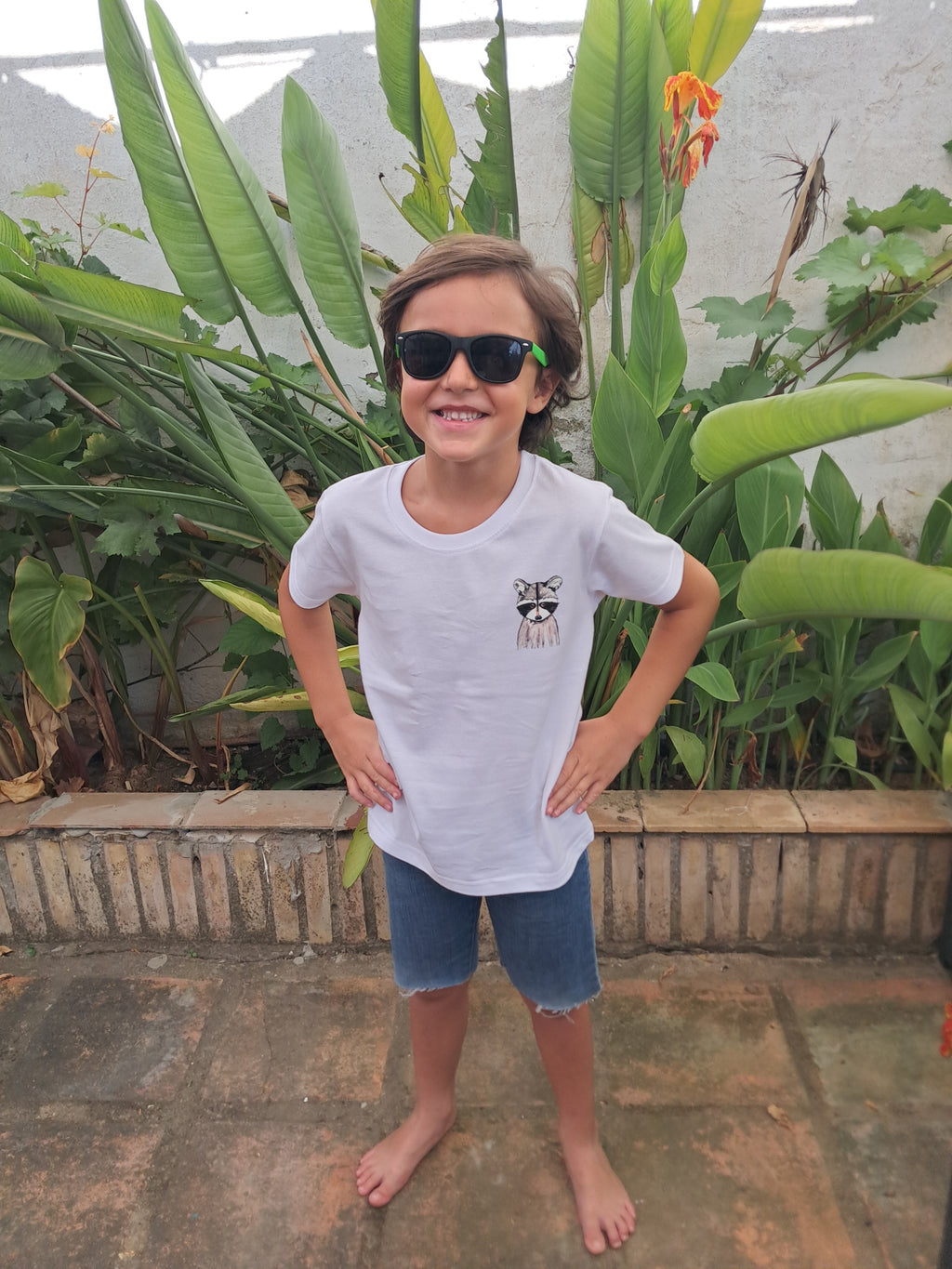 Camiseta Mapache | PeandPe Arts