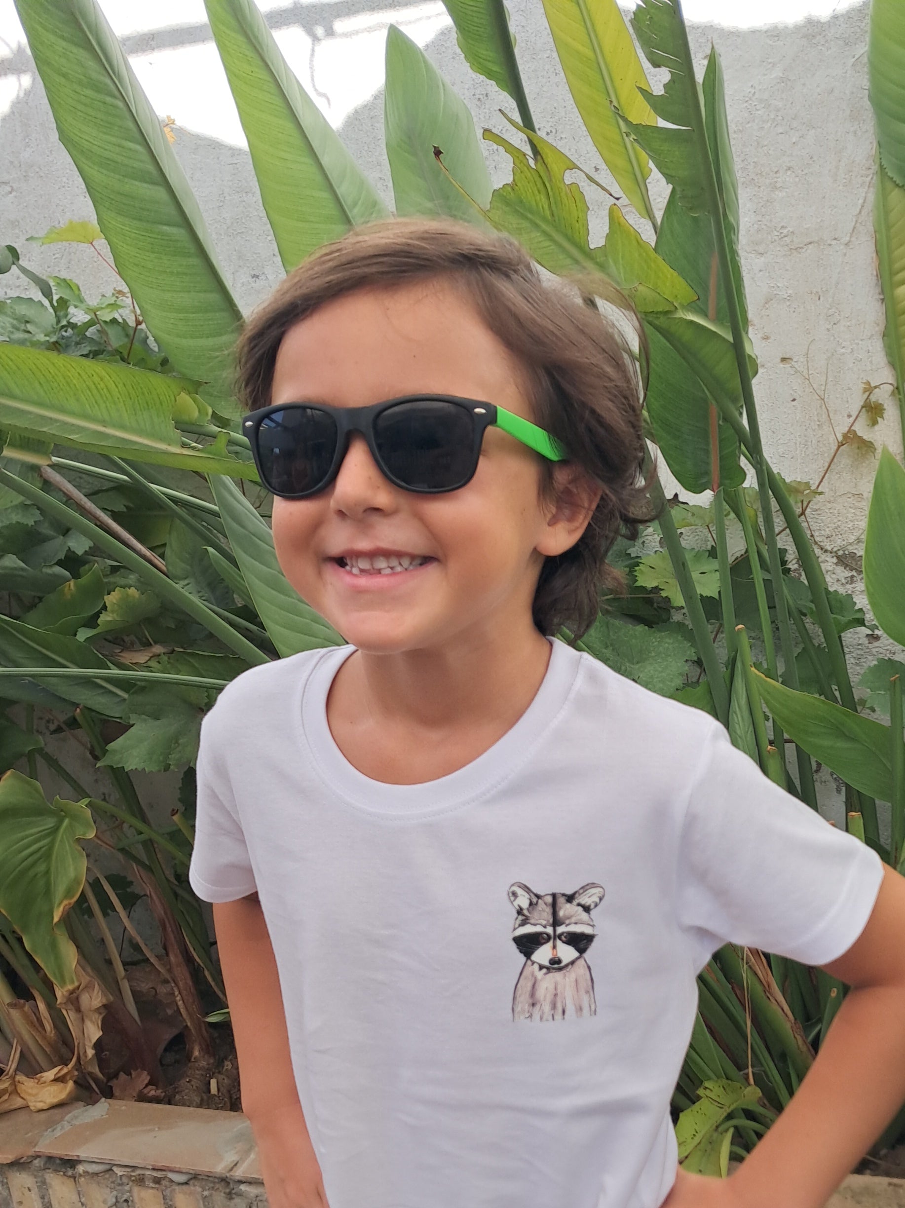 Camiseta Mapache | PeandPe Arts