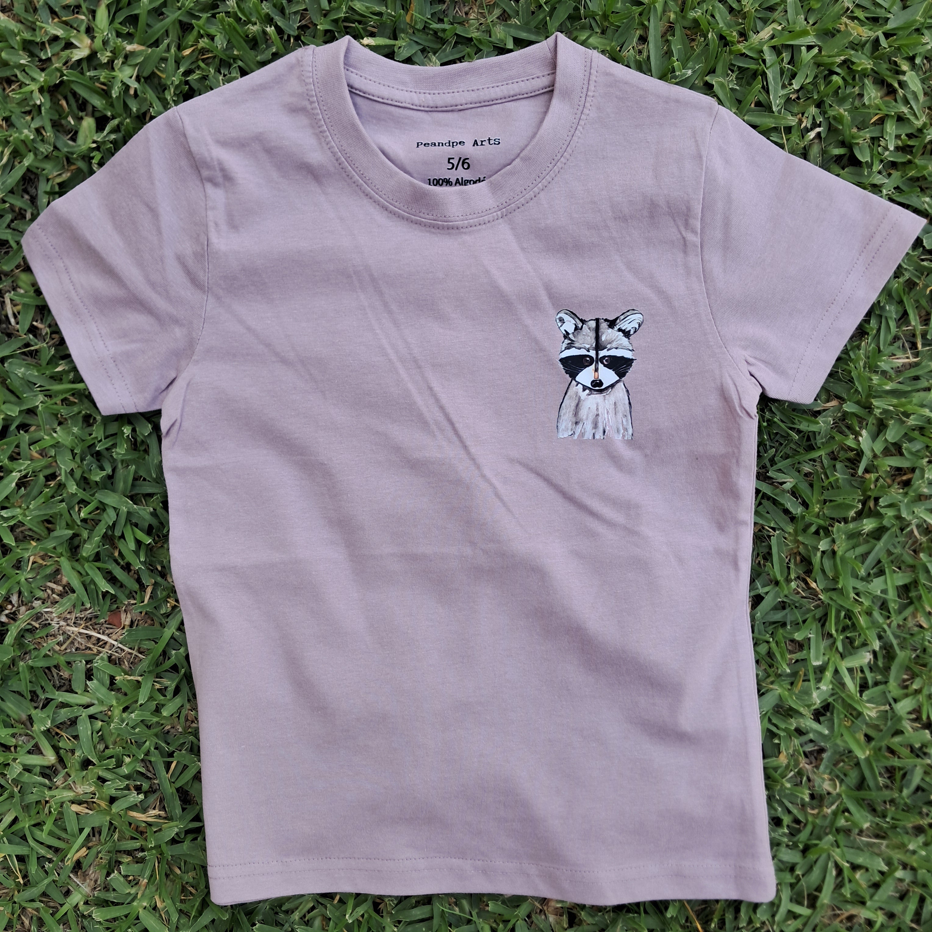 Camiseta Mapache | PeandPe Arts