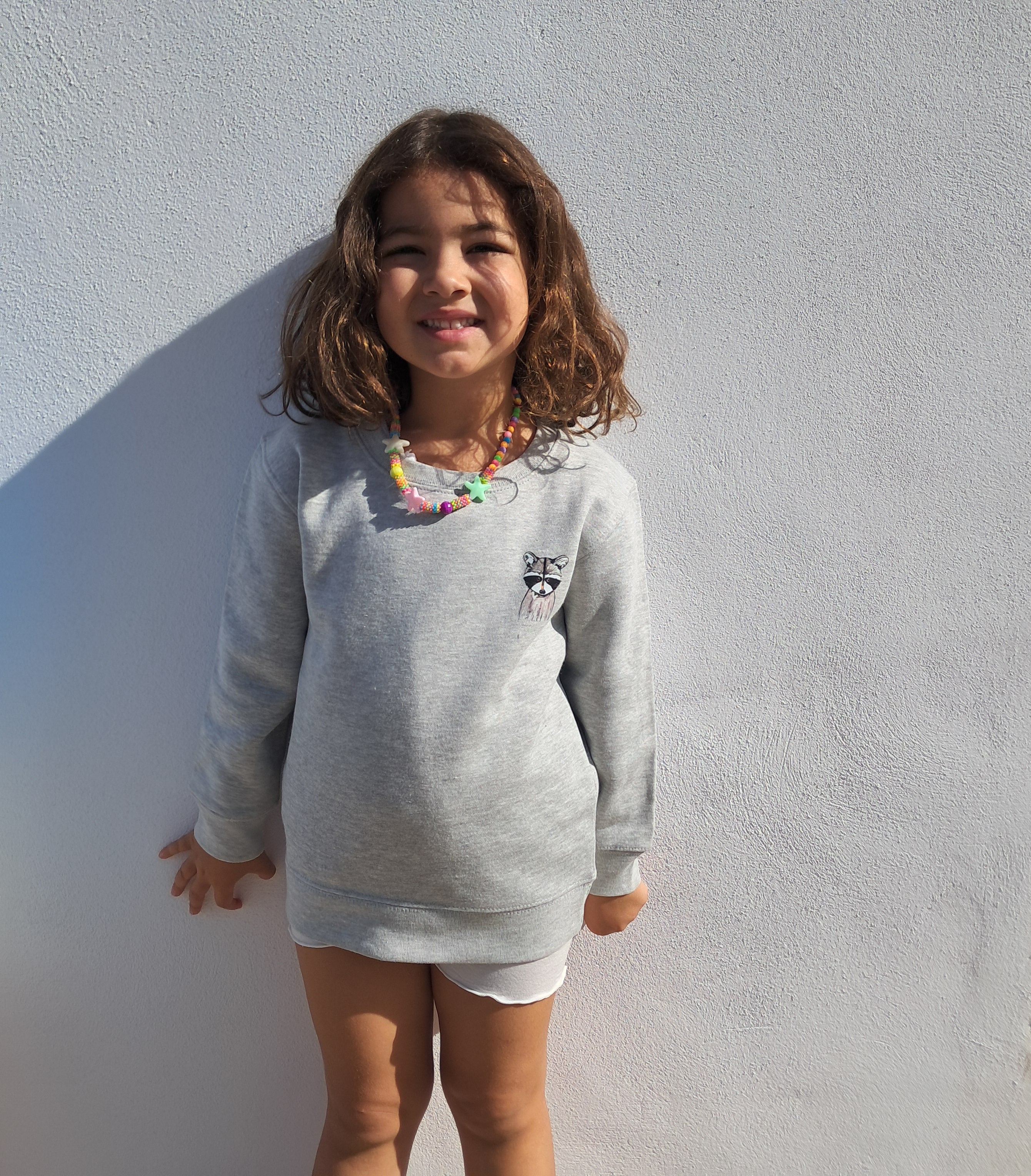 Sudadera Mapache | PeandPe Arts