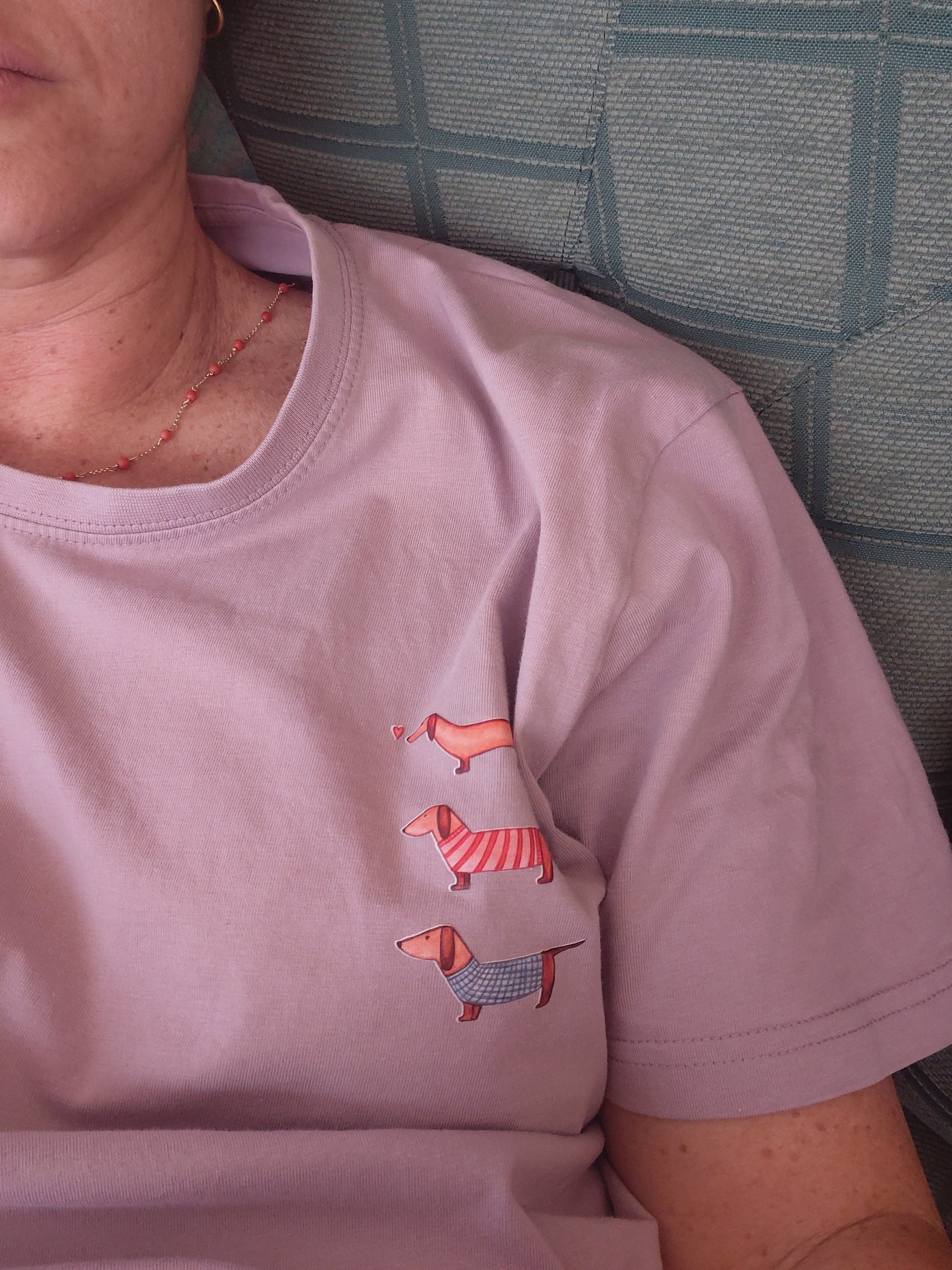 Camiseta Familia Salchicha | PeandPe Arts