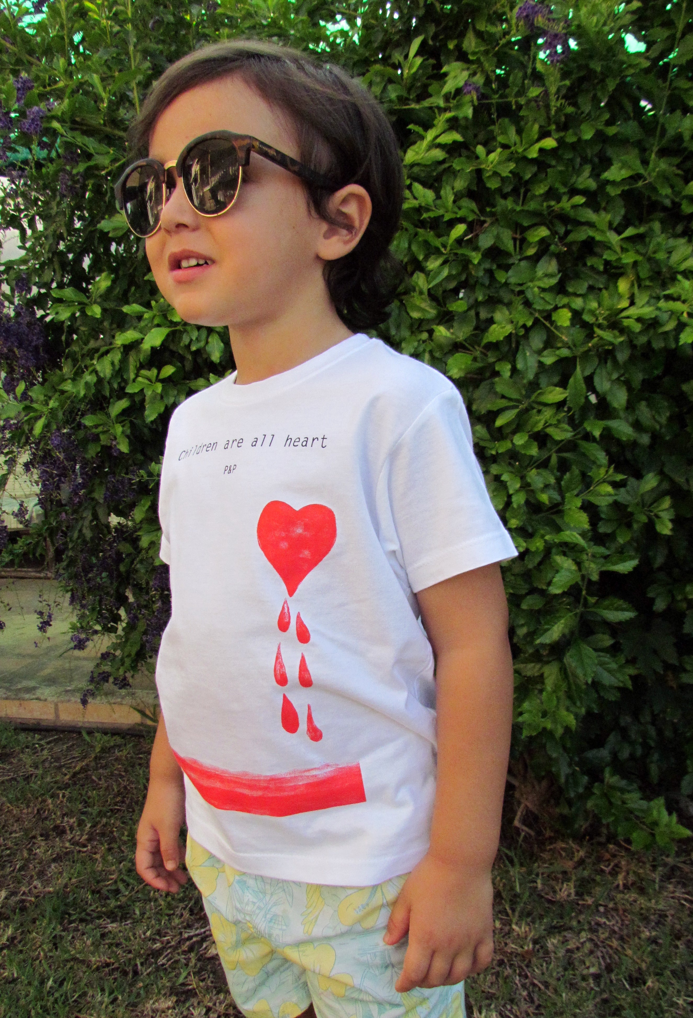 Camiseta Heart | PeandPe Arts