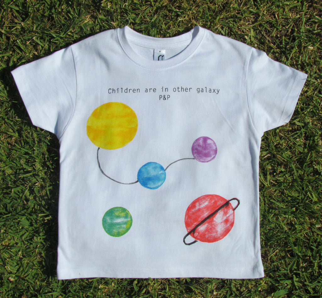 Camiseta Planetas | PeandPe Arts