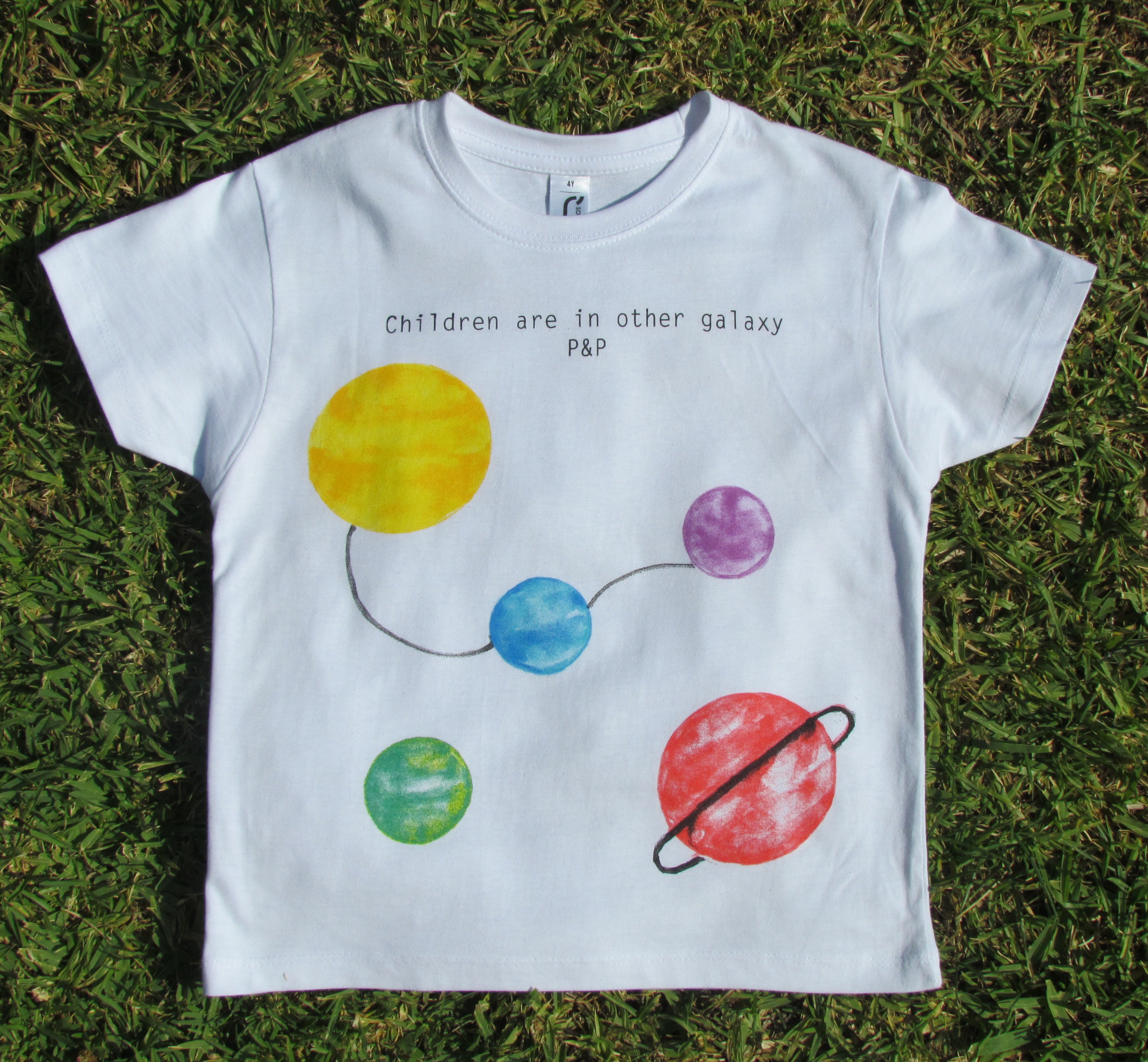 Camiseta Planetas | PeandPe Arts