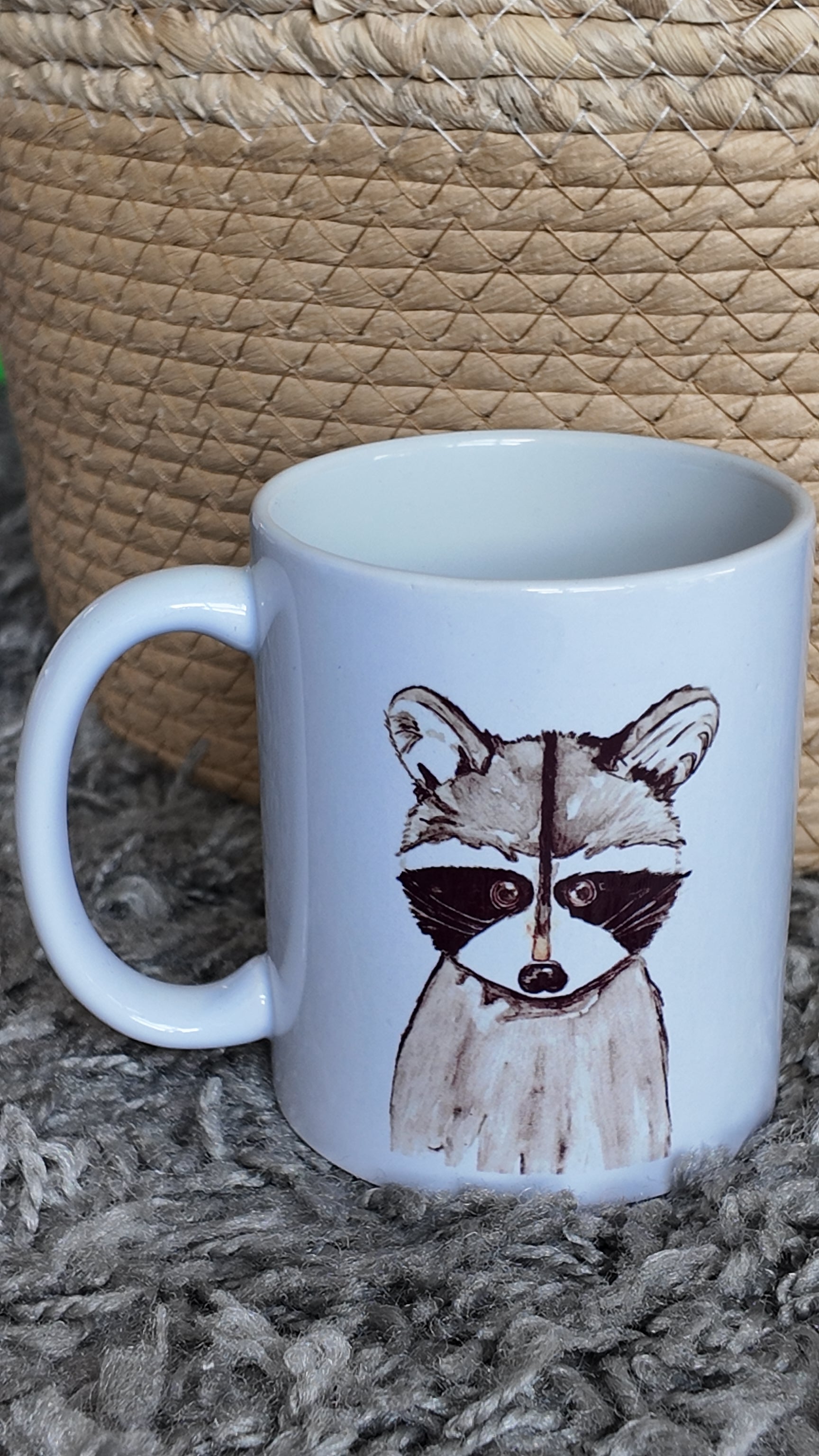 Taza Mapache | Pe&Pe Arts