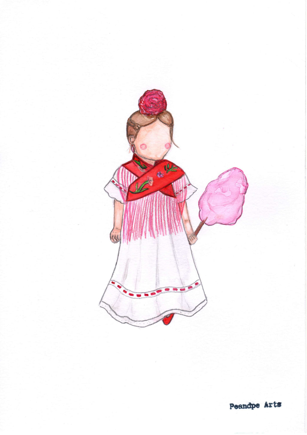 Print Flamenca Algodón