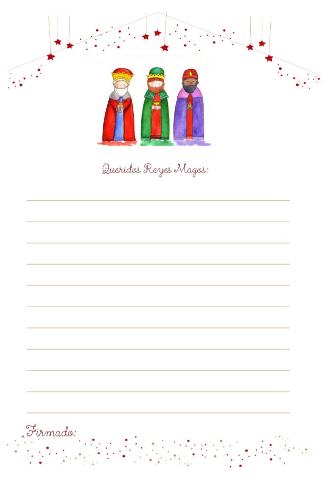 Carta a los Reyes Magos | Pe&Pe Arts