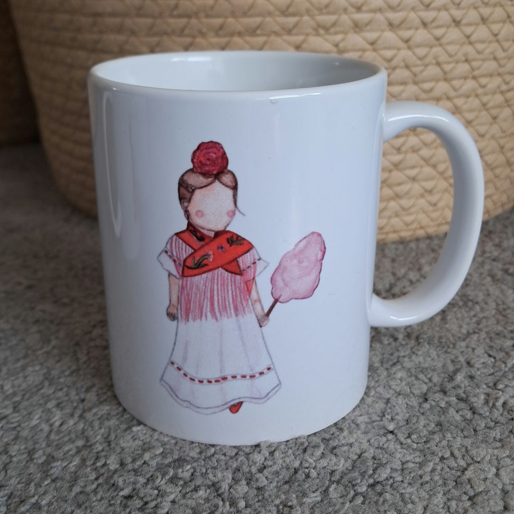 Taza Flamenca Algodón | Pe&Pe Arts
