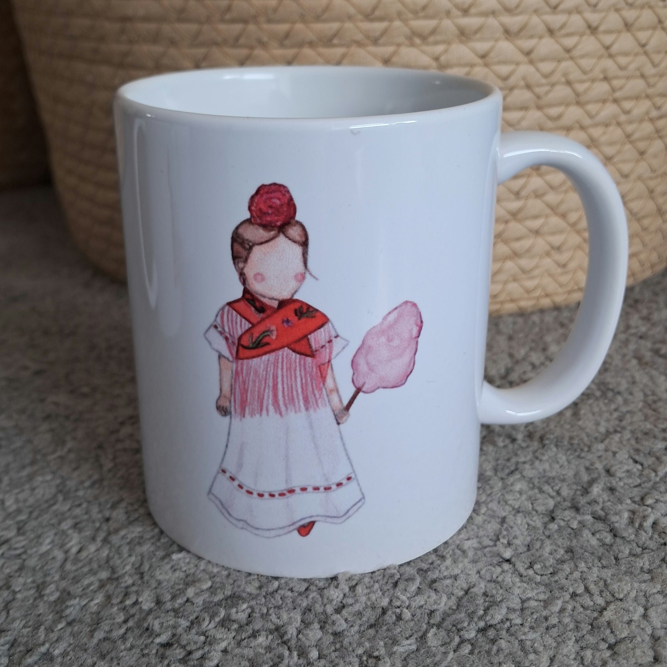 Taza Flamenca Algodón | Pe&Pe Arts