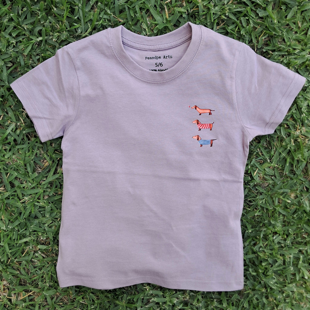 Camiseta Familia Salchicha | PeandPe Arts