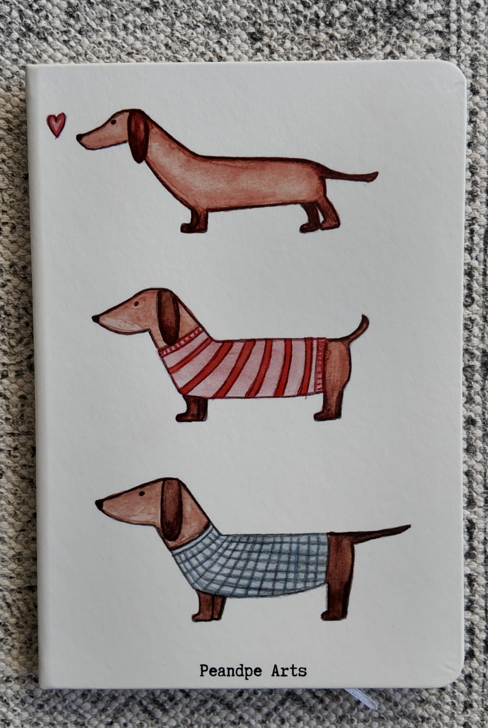 Libreta Familia Salchicha | Pe&Pe Arts