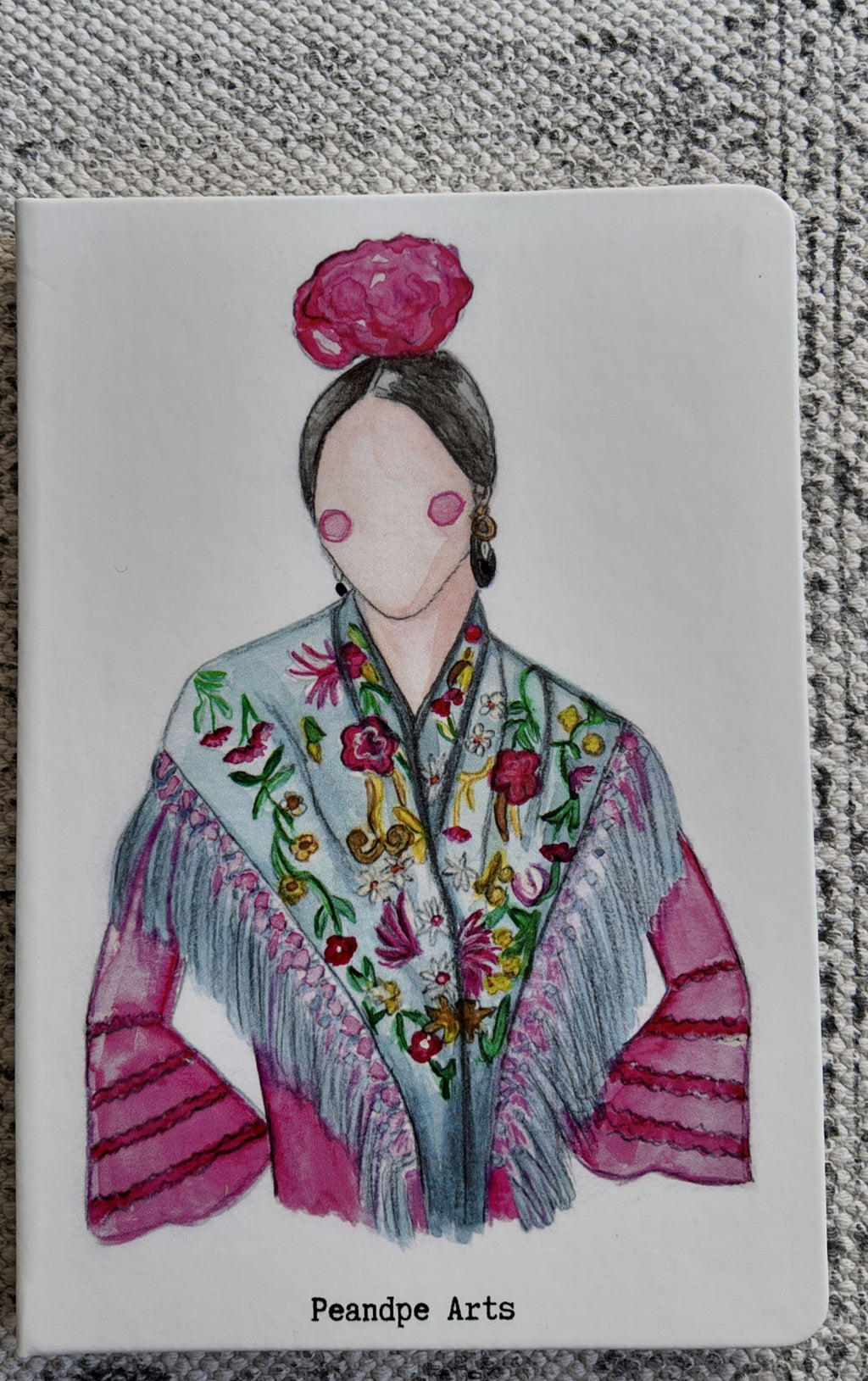 Libreta Flamenca Rosa | Pe&Pe Arts