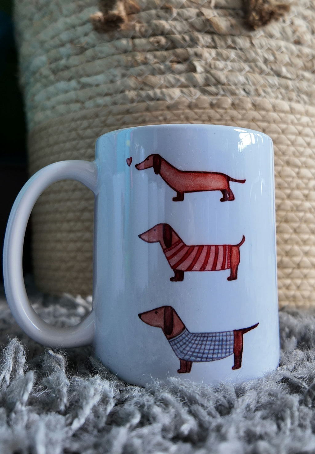 Taza Familia Salchicha | Pe&Pe Arts