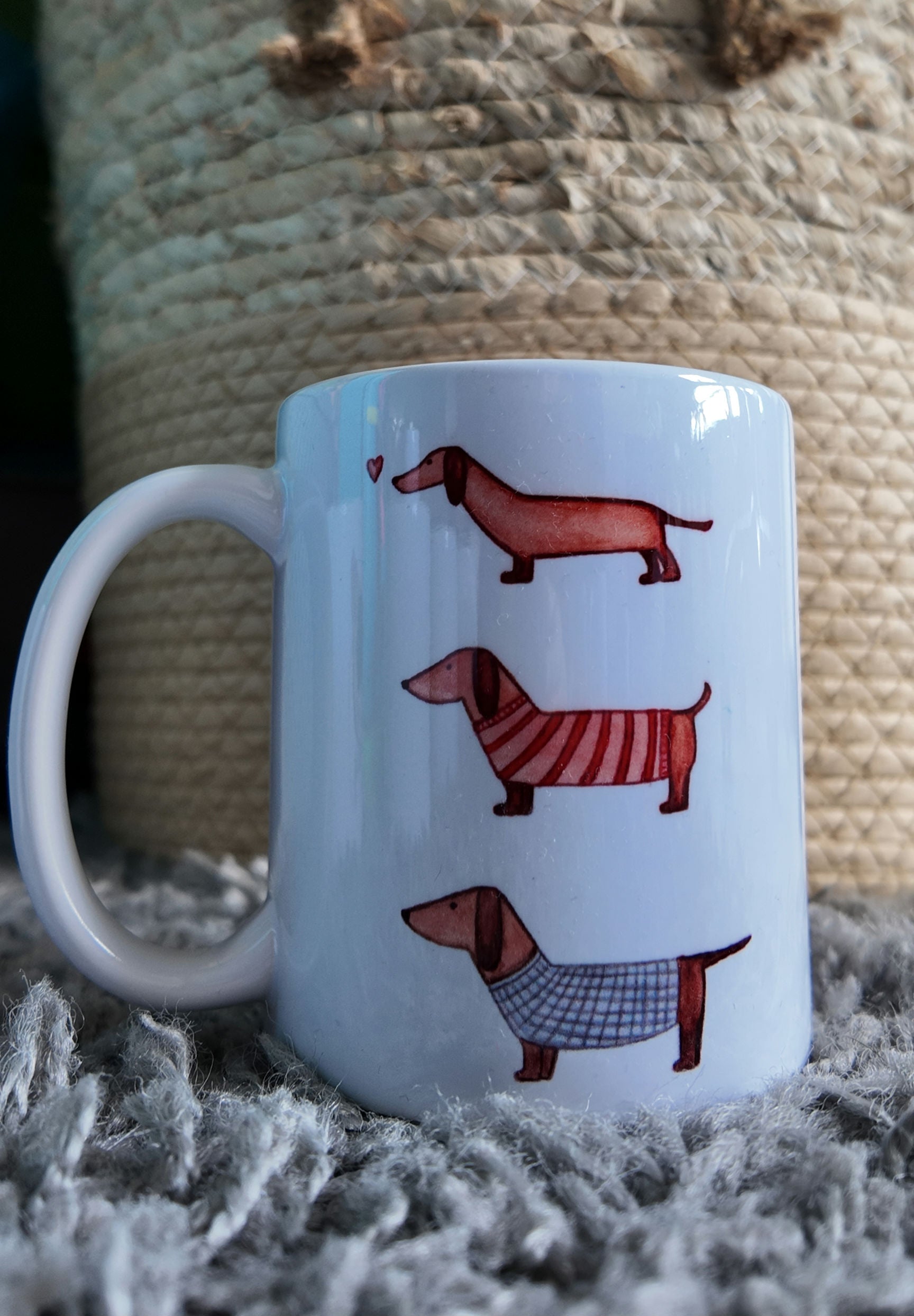 Taza Familia Salchicha | Pe&Pe Arts
