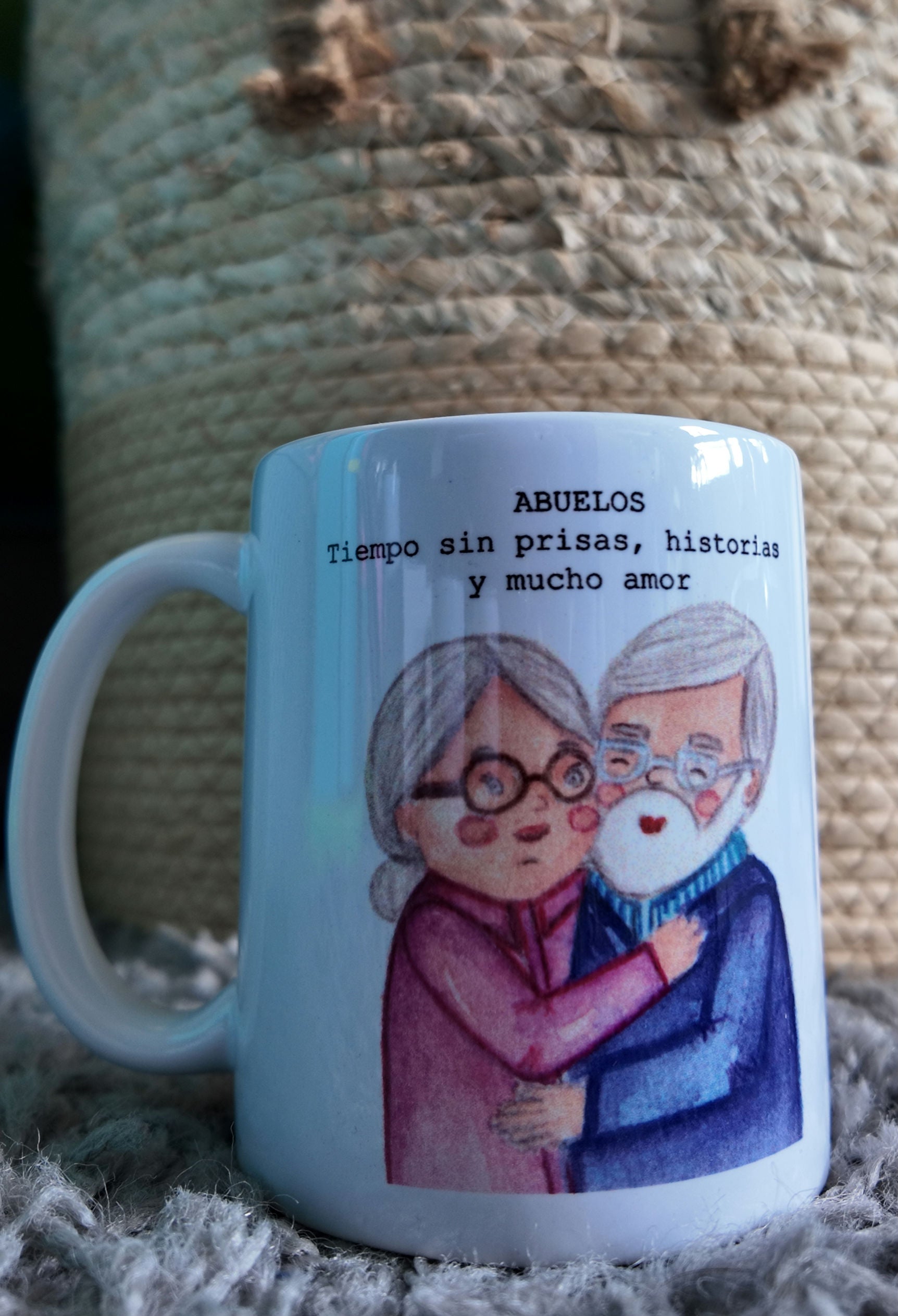Taza Abuelos | Pe&Pe Arts